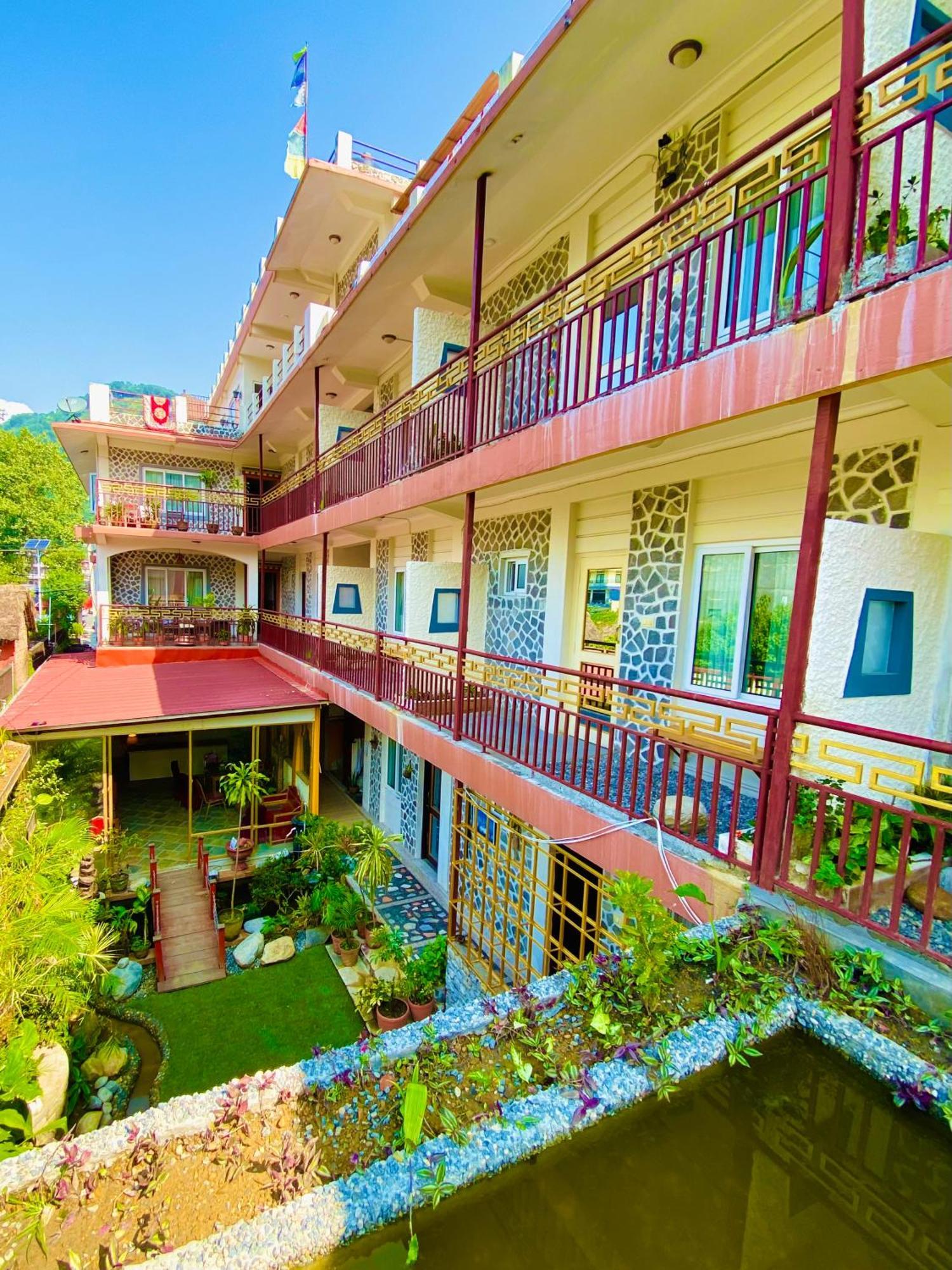 Three Jewels Boutique Hotel Pokhara Luaran gambar